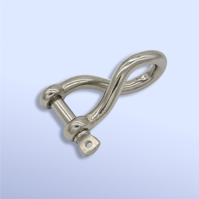 Stainless Steel Twisted Shackle