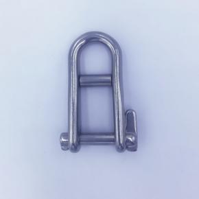 Stainless Steel Key Pin Shackle with Bar