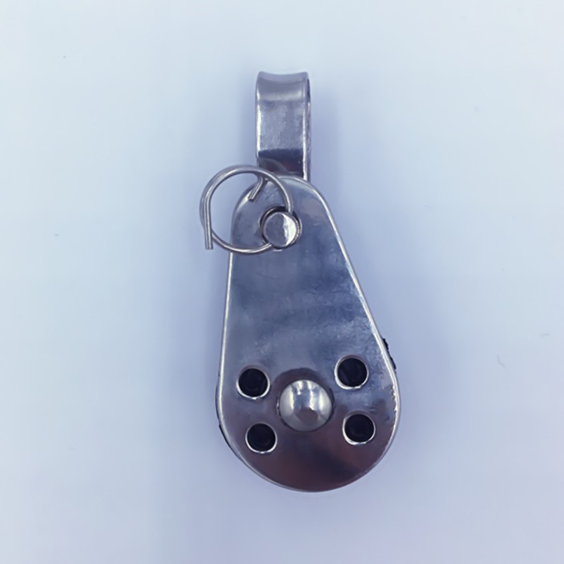 Pulley Block with Removable Pin and Toggle